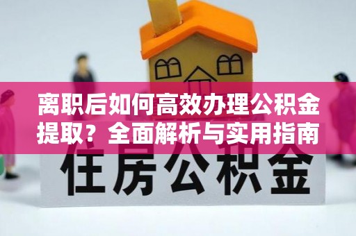 泉港离职后如何高效办理公积金提取？全面解析与实用指南