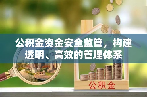 泉港公积金资金安全监管，构建透明、高效的管理体系
