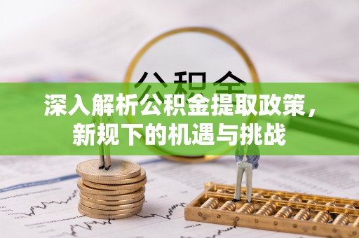 泉港深入解析公积金提取政策，新规下的机遇与挑战