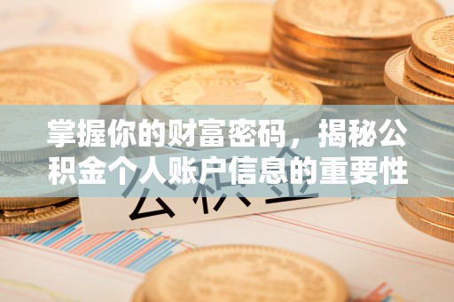 泉港掌握你的财富密码，揭秘公积金个人账户信息的重要性
