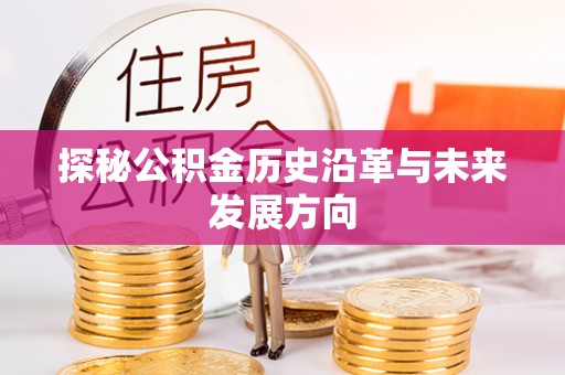 泉港探秘公积金历史沿革与未来发展方向