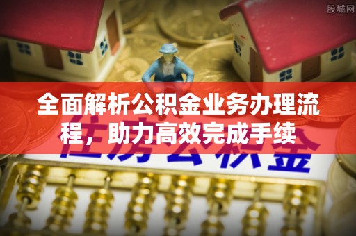 泉港全面解析公积金业务办理流程，助力高效完成手续