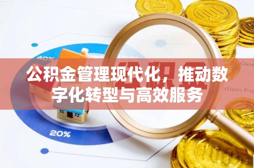 泉港公积金管理现代化，推动数字化转型与高效服务