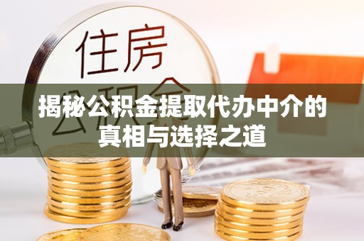 泉港揭秘公积金提取代办中介的真相与选择之道