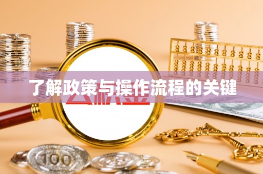 泉港了解政策与操作流程的关键