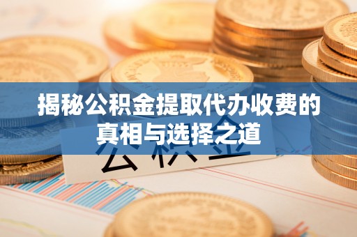 泉港揭秘公积金提取代办收费的真相与选择之道